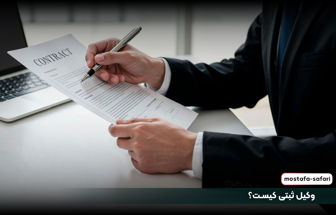 وکیل ثبتی کیست؟