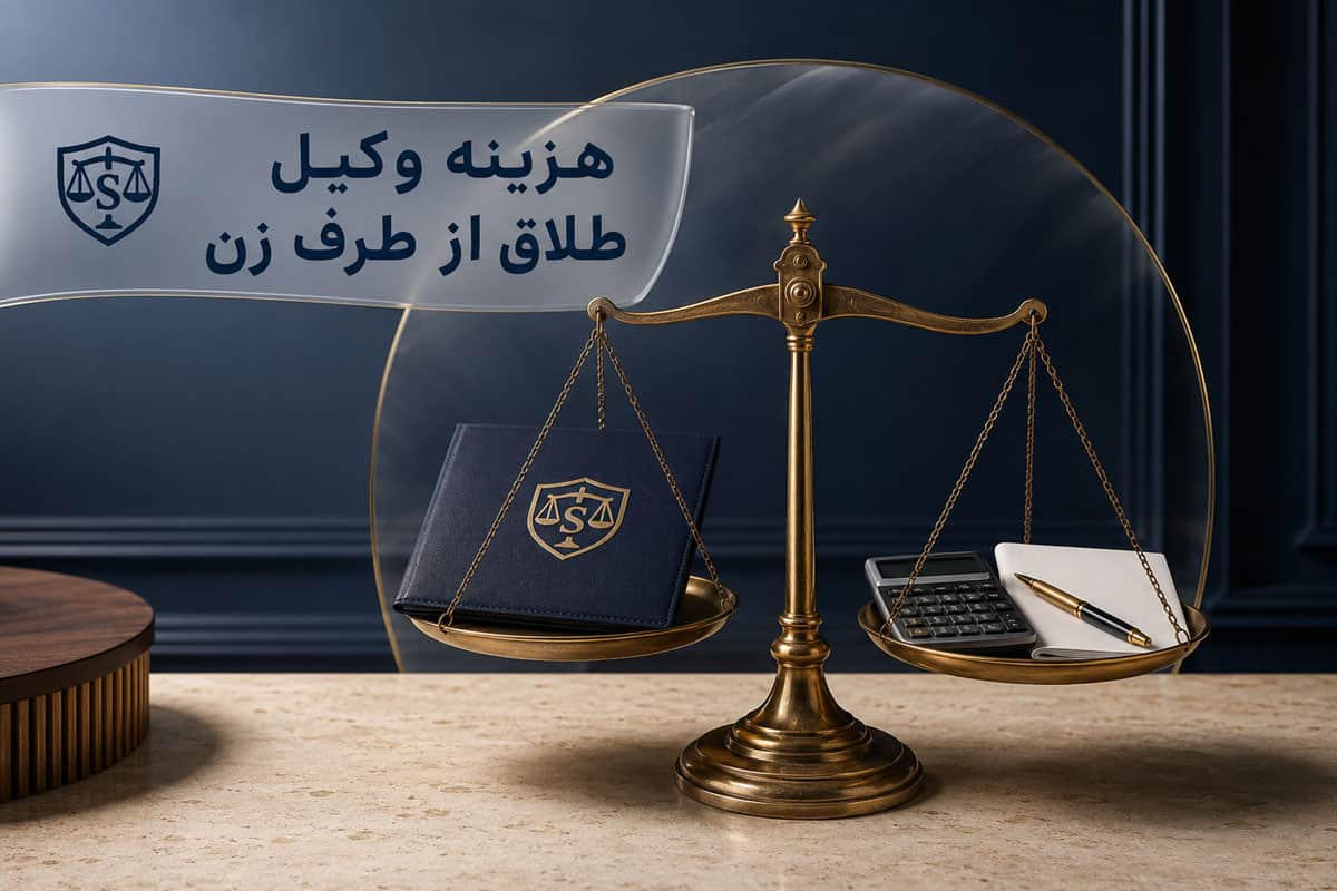 هزینه وکیل طلاق از طرف زن